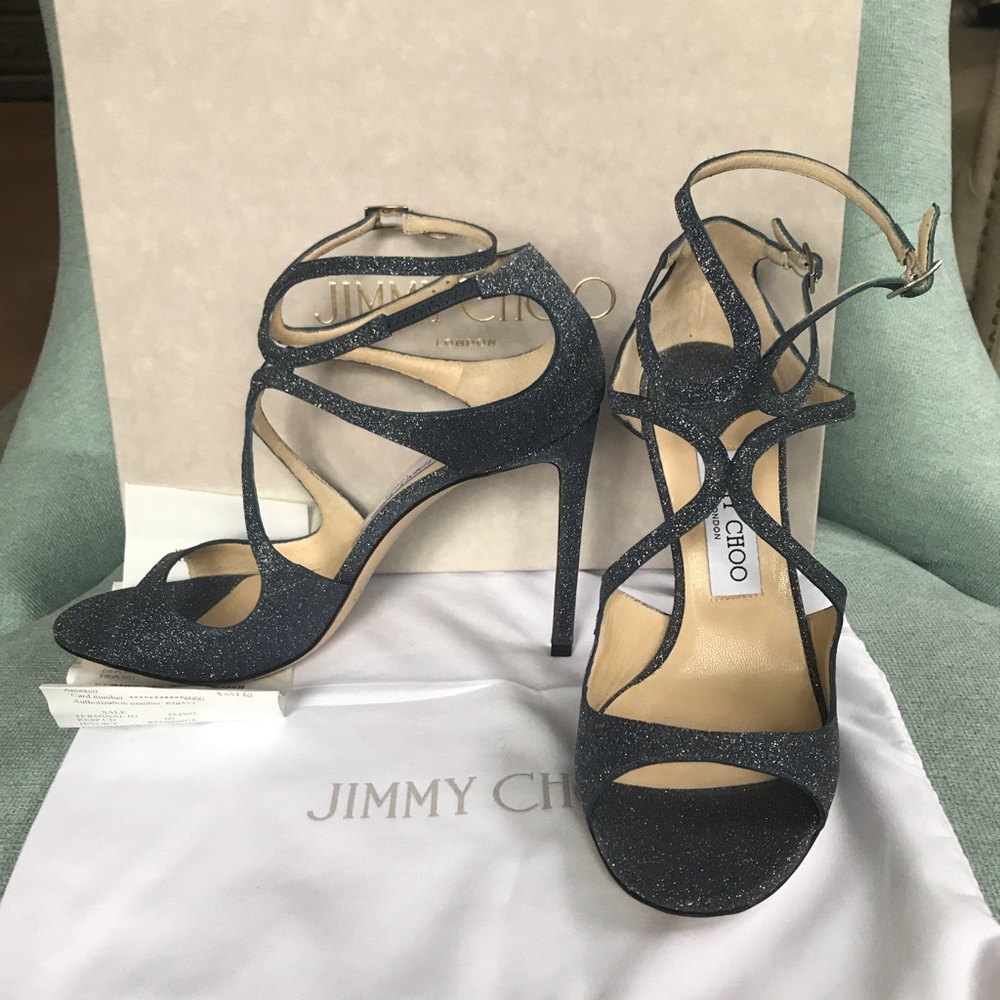 New Jimmy Choo Midnight Sandals